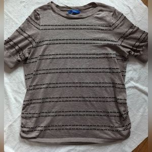 Plus Size Apt. 9® Textured Ruched Sides Boatneck Sweater